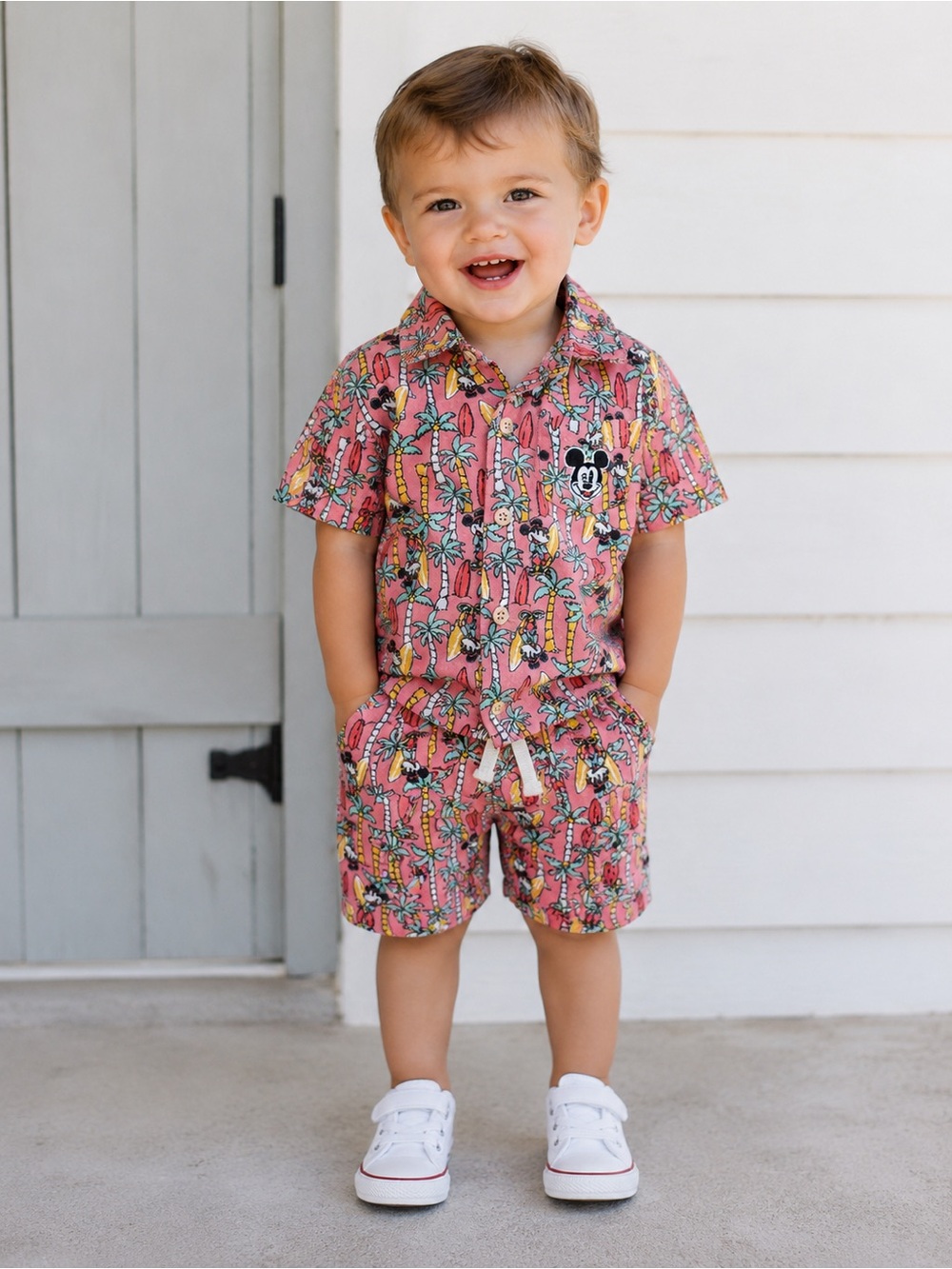 Disney Mickey Mouse Tropical Matching Set